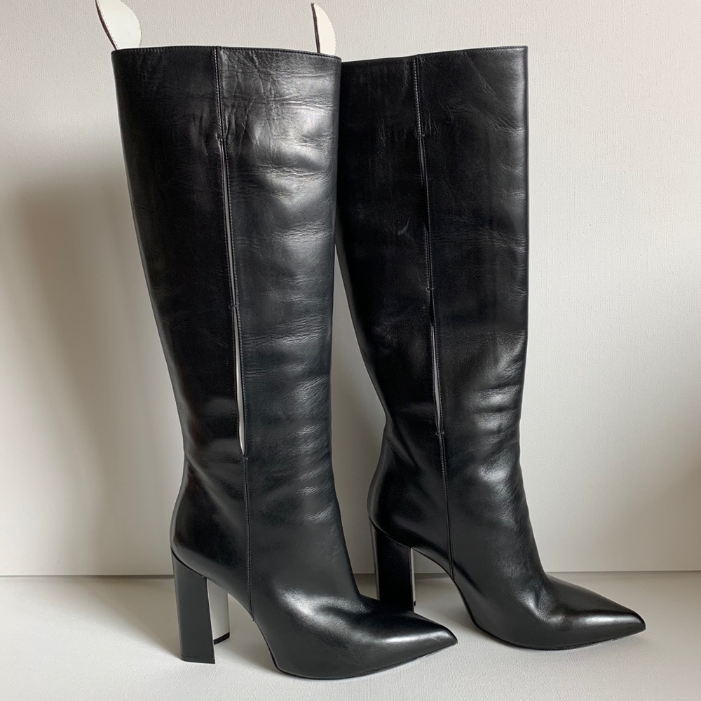 LOUIS VUITTON Calfskin Matchmake Boots